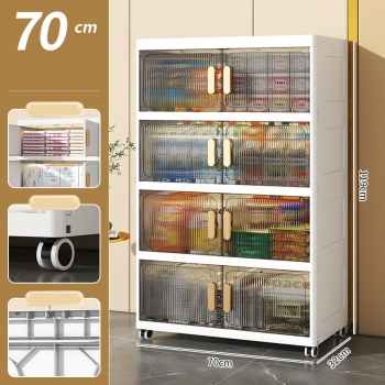 Tủ Nhựa Gấp Gọn 4 Tầng TD 70cm