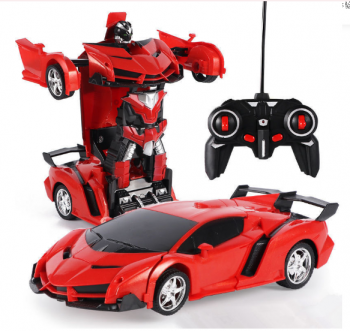 Đồ chơi xe ô tô điều khiển từ xa biến hình robot