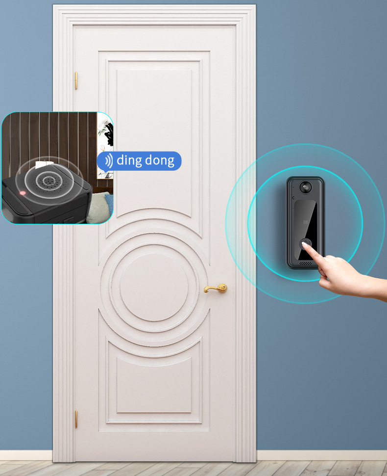 Chuông Cửa Camera Wifi Không Dây M3