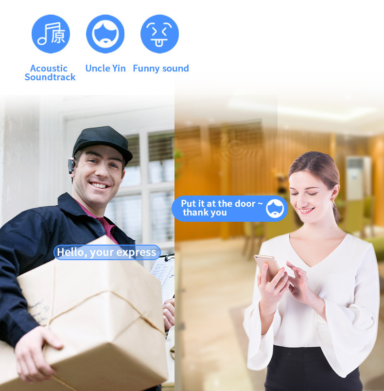 Chuông Cửa Camera Wifi Không Dây M3