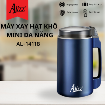 Máy Xay Hạt Khô Mini Đa Năng ALIZZ AL-14118