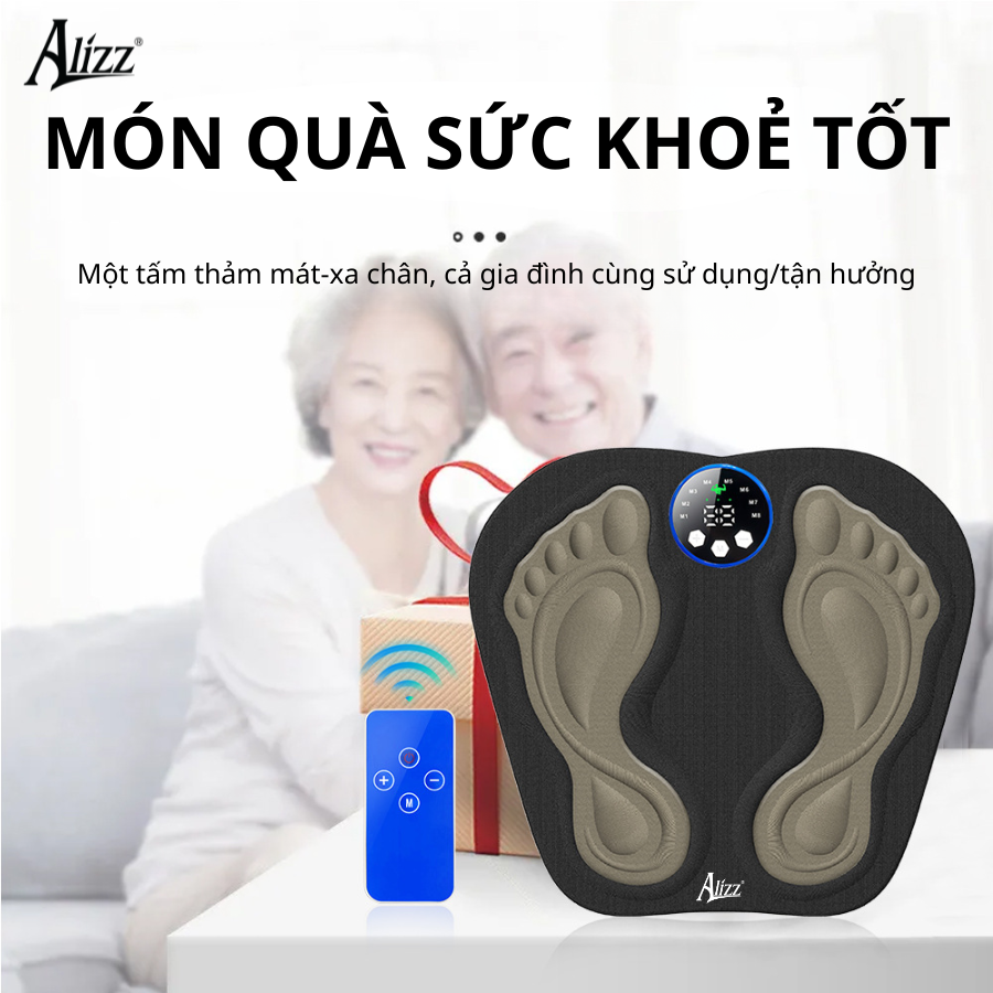 Thảm Lót Massage Chân ALIZZ AL-14035 Giảm Đau Thư Giãn