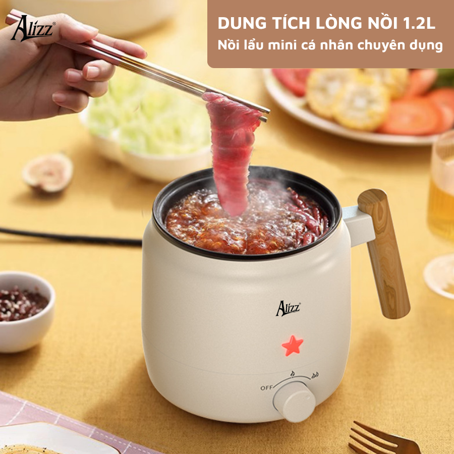 Nồi nấu mì 2 tầng ALIZZ AL-14502