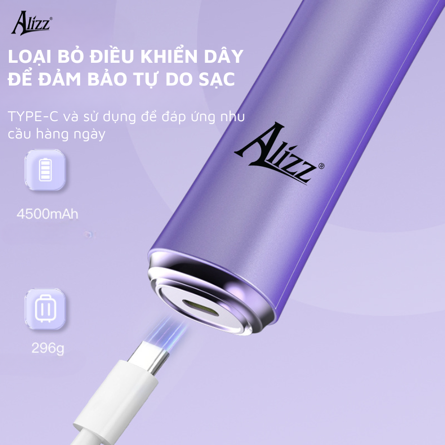 Máy Uốn Tóc Tự Động Không Dây Trục 32mm ALIZZ AL-14545