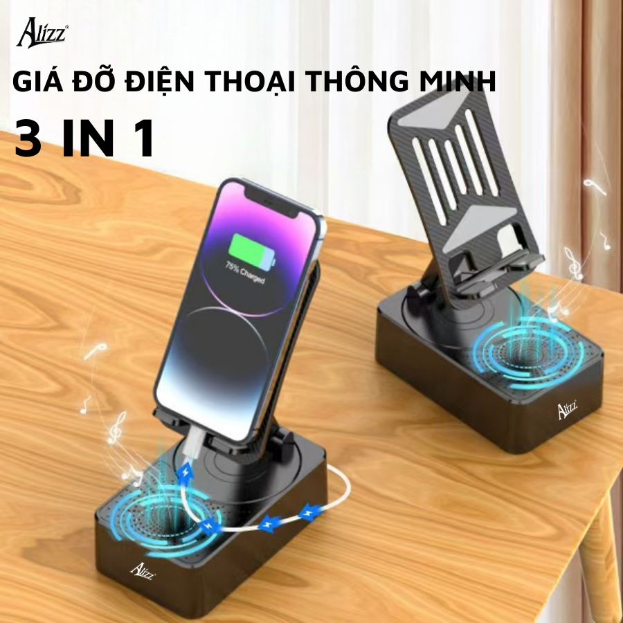 Giá Đỡ Điện Thoại Có Trục Xoay 360 Độ AL14424