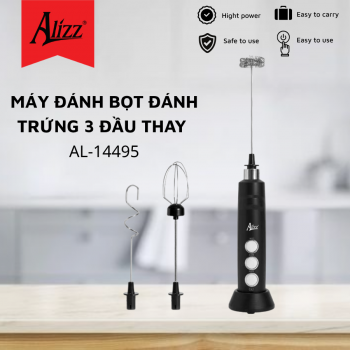 Máy đánh bọt đánh trứng 3 đầu thay ALIZZ AL-14495