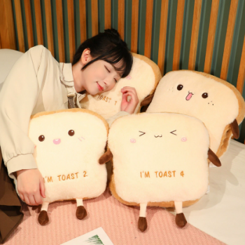Gối Ngủ Văn Phòng Hình Bánh Mì Nướng