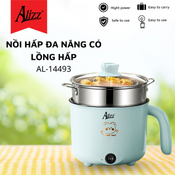 Nồi hấp đa năng có lồng hấp ALIZZ AL-14493