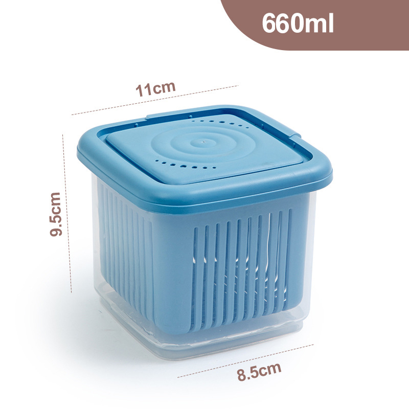 Hộp Đựng Thực Phẩm Hai Lớp 660ml