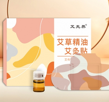 Hộp 5 Miếng Dán Chườm Nóng Ngải Cứu + Tinh Dầu·