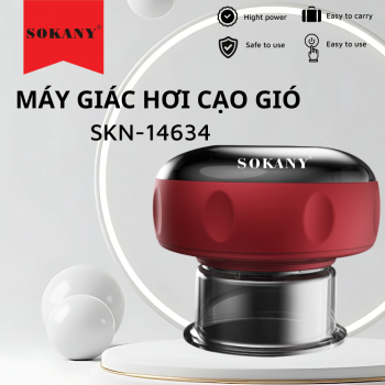Máy Giác Hơi Cạo Gió SOKANY -14634 Cắm Trực Tiếp
