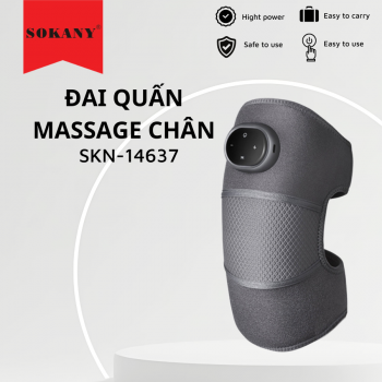 Máy massage đầu gối SOKANY-14637 giảm đau nhức (1 cái)