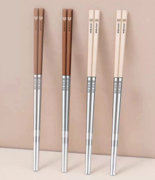 Đũa Ăn Thép Không Gỉ Chống Trượt