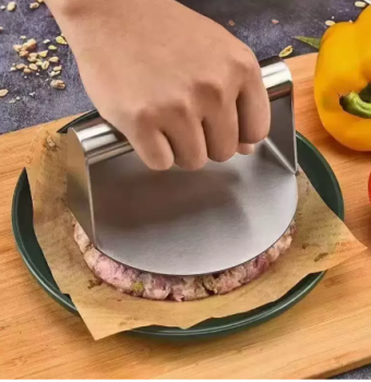Dụng Cụ Ép Bánh Kẹp Tròn Thép Không Gỉ