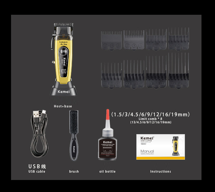 Tông đơ cắt tóc Kemei KM-90-4