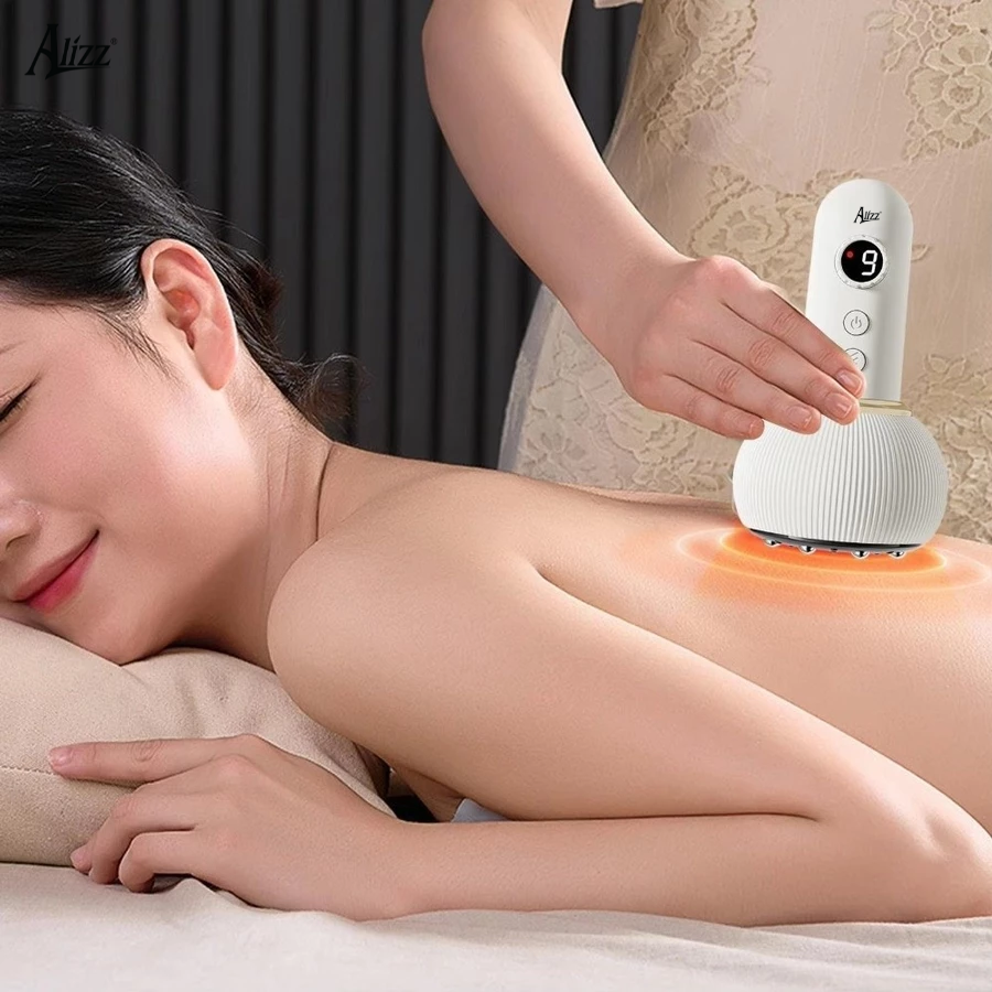 Máy Massage Kinh Lạc Giác Hơi Cầm Tay ALLZZ -AL 14536