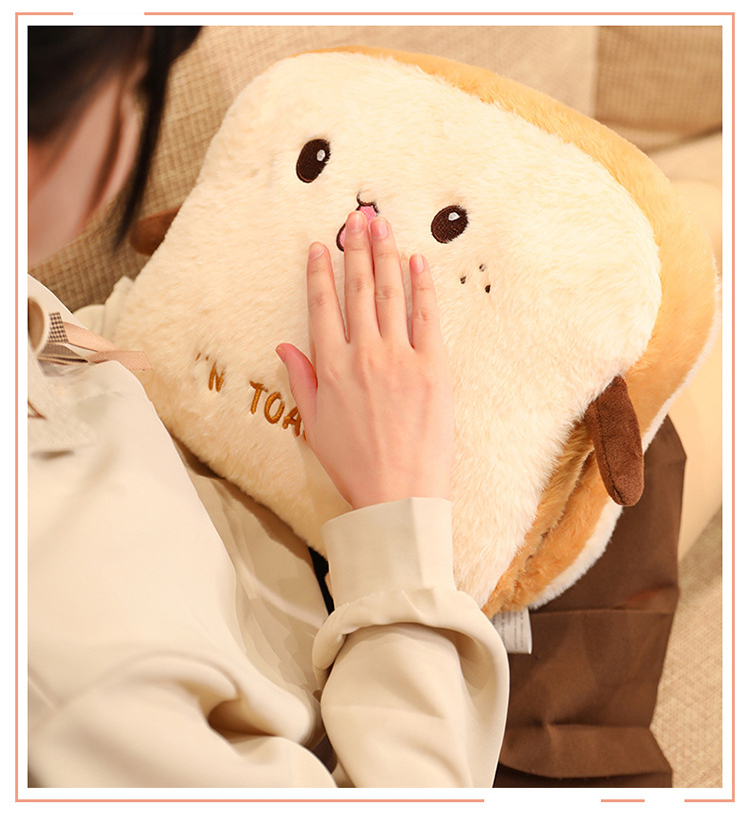 Gối Ngủ Văn Phòng Hình Bánh Mì Nướng
