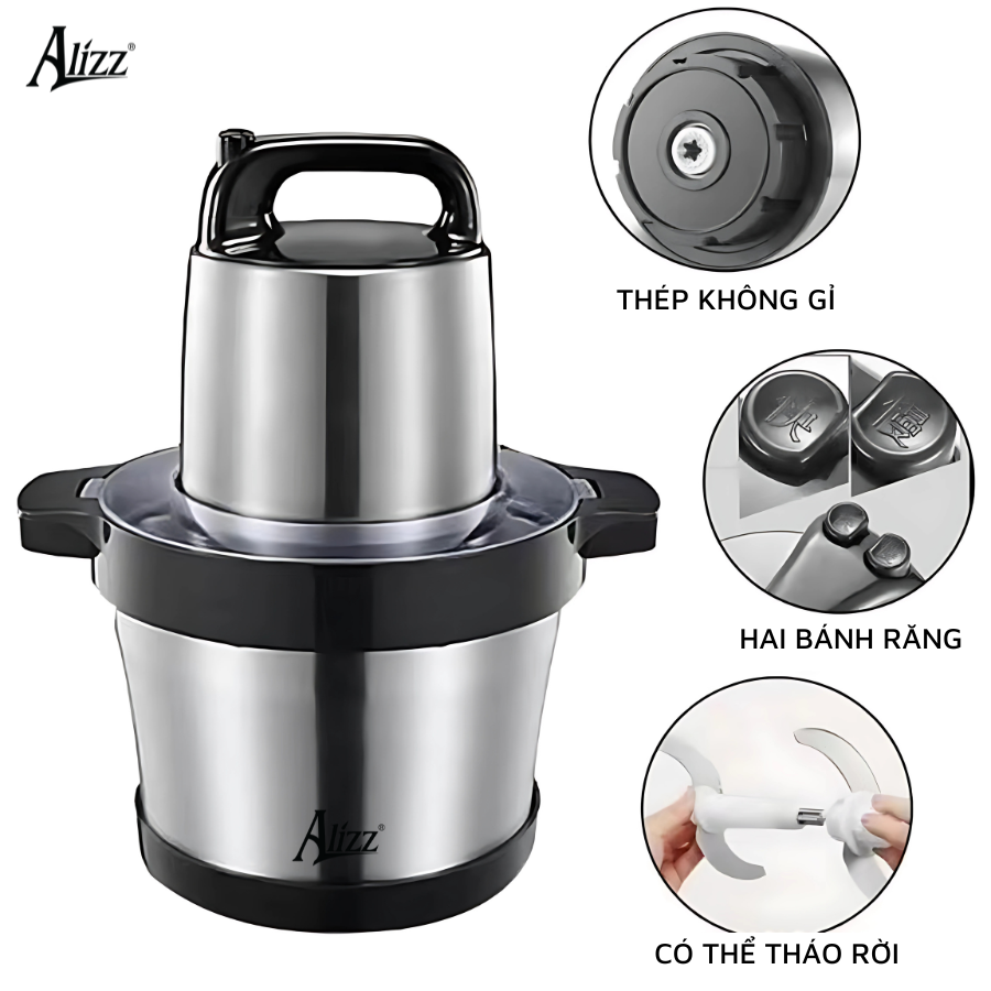Máy Xay Thịt 8L Đa Năng ALIZZ AL-14815