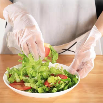 Hộp 100 Bao Tay TPE Trong Suốt Dùng Một Lần