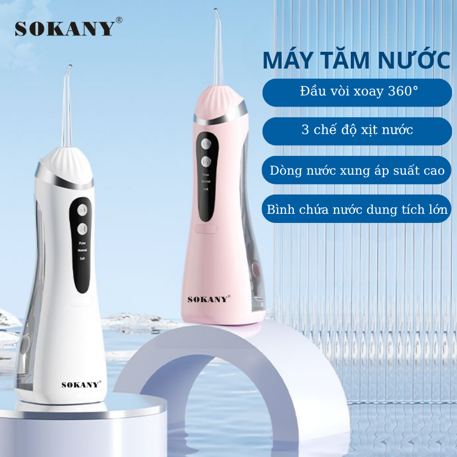Tăm nước SOKANY SKN-14898 3 chế độ