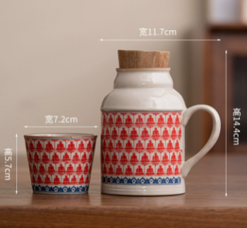 Ấm Trà Giữ Nhiệt Bằng Gốm Có Nắp