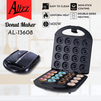 Máy Làm Bánh Donut Mini 16 Ngăn Alizz