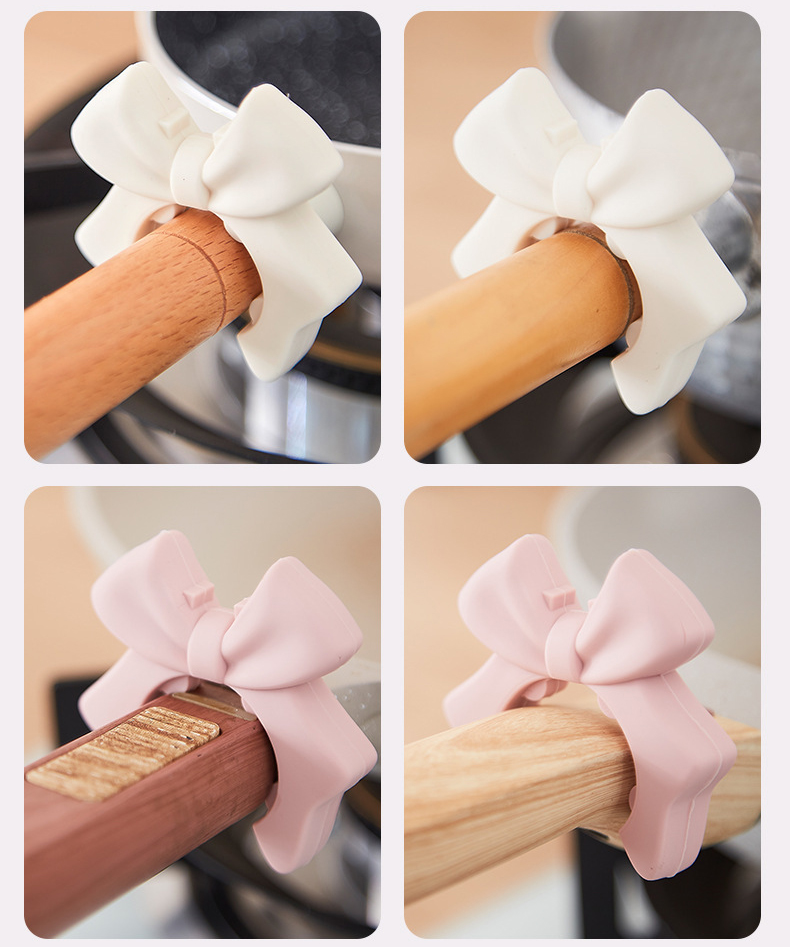 Giá Đỡ Thìa Múc Canh Chống Tràn Hình Nơ