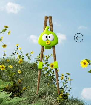 Đũa Tập Ăn Bằng Gỗ Cho Trẻ