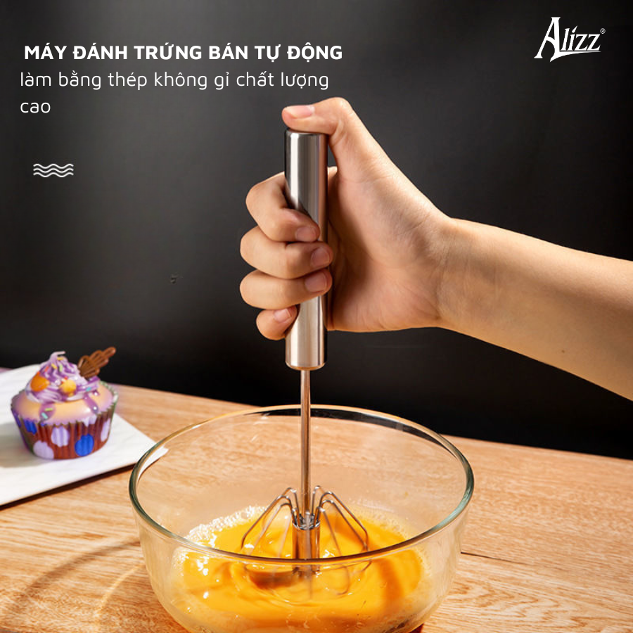 Dụng cụ đánh trứng inox 304 ALIZZ AL-15017