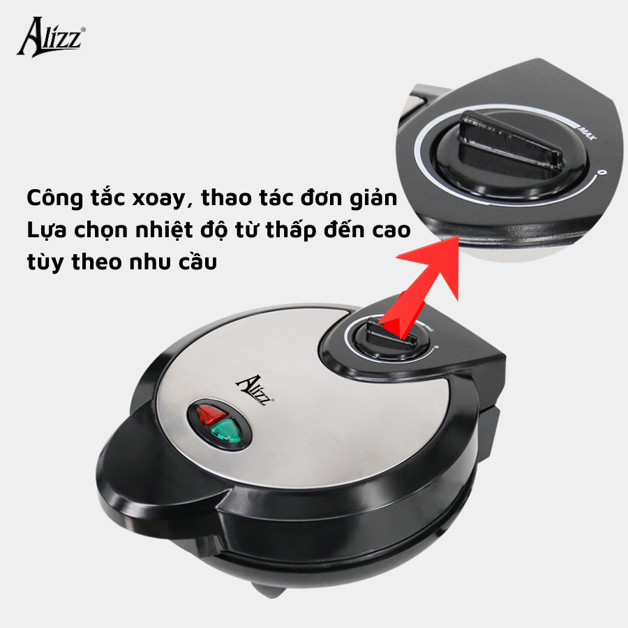 Máy Nướng Bánh Ốc Quế Điều Chỉnh Nhiệt Độ AL-15076