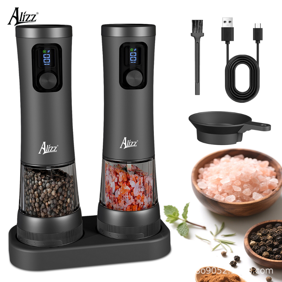 Máy Xay Tiêu Sạc Điện 2 IN 1 AL-15095