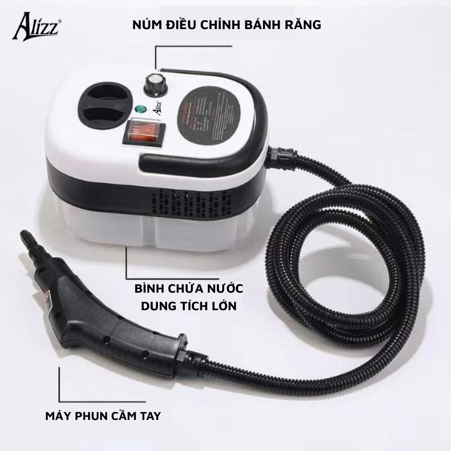Máy Làm Sạch Hơi Nước Công Suất 2500W AL- 14934