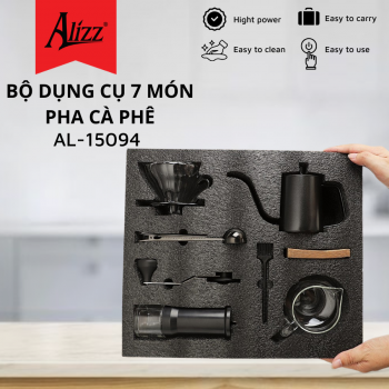 Bộ Dụng Cụ 7 Món Pha Cà Phê AL-15094