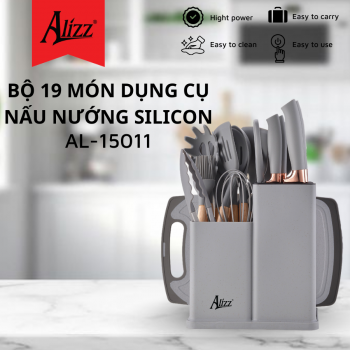 Bộ 19 Món Dụng Cụ Nấu Nướng Silicon ALIZZ AL-15011