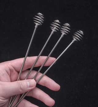 Que Khuấy Mật Ong Inox