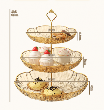 Kệ Đựng Bánh 3 Tầng