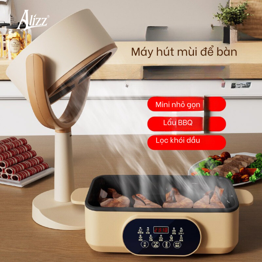 Máy Hút Mùi Để Bàn Mini ALIZZ - 14837