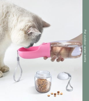 Bình Đựng Nước Và Thức Ăn 2in1 Cho Thú Cưng