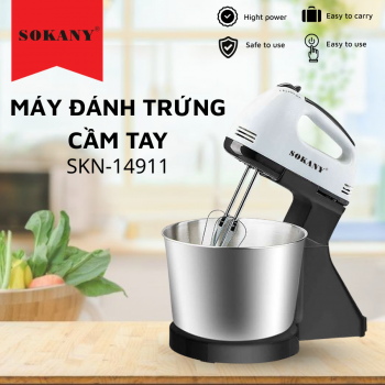 Máy Đánh Trứng Trộn Bột Cầm Tay