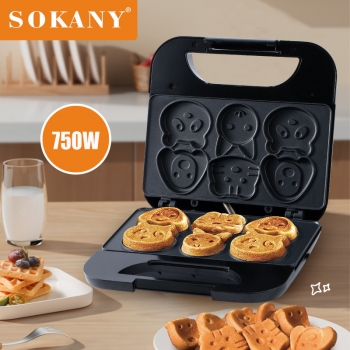 Máy Làm Bánh Hình Thú SOKANY SK-08005