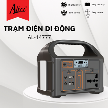 Trạm Điện Di Động Alizz -Công Suất Lớn 100W