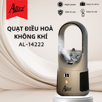 Quạt điều hòa không khí ALIZZ AL-14222 USB đa chức năng