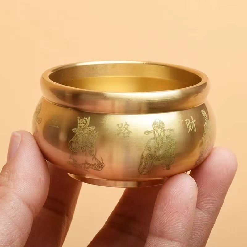 Bát Tụ Bảo Thần Tài Trang Trí Tết