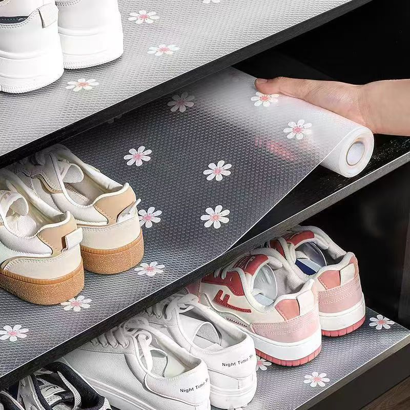 Tấm Lót Ngăn Kéo Họa Tiết Hoa Cúc 30cm x 3m
