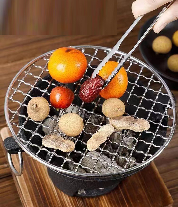Vỉ Lưới Tròn Nướng Thịt 33cm