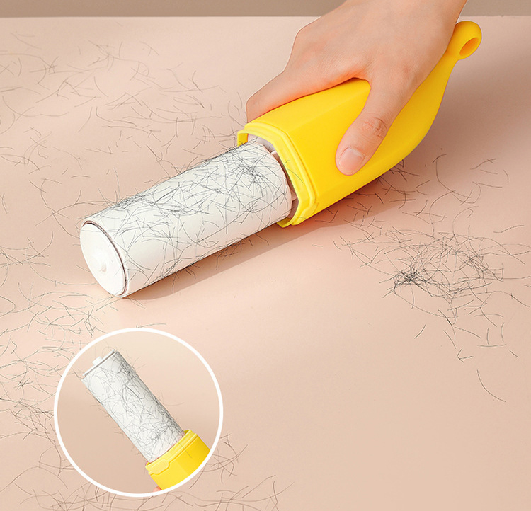 Con Lăn Xơ Vải Hình Chuối 2 Đầu