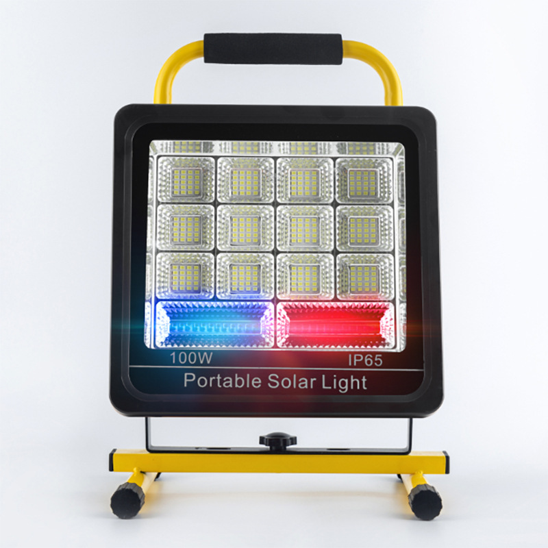 Đèn Pha LED Năng Lượng Mặt Trời 50W