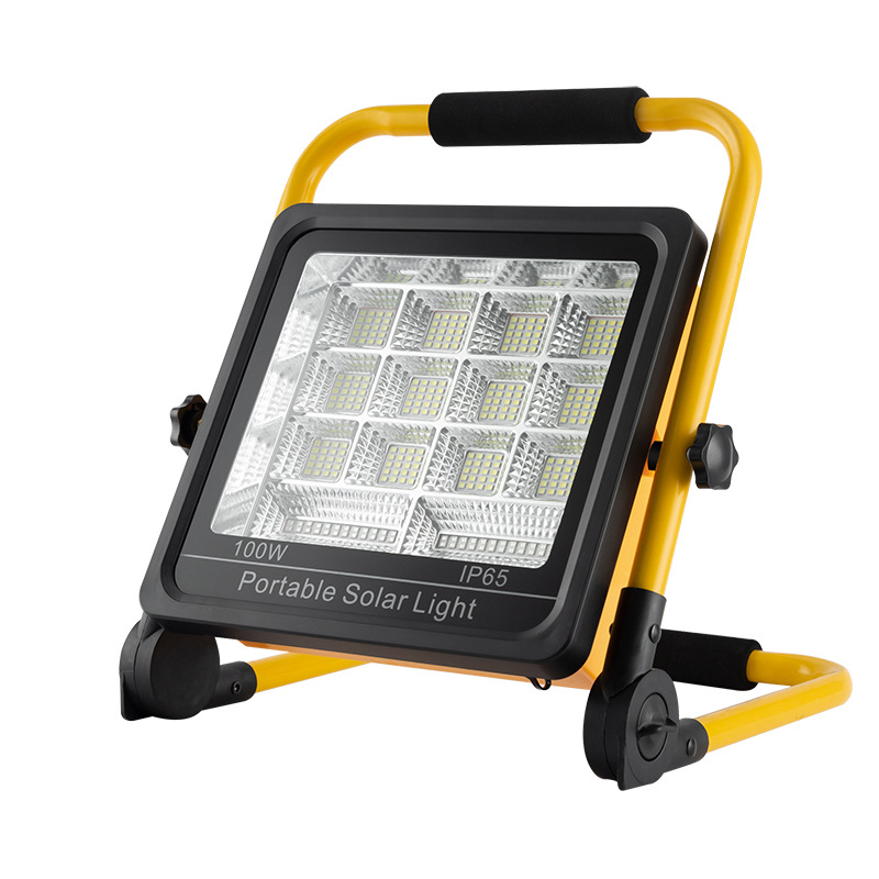 Đèn Pha LED Năng Lượng Mặt Trời 50W