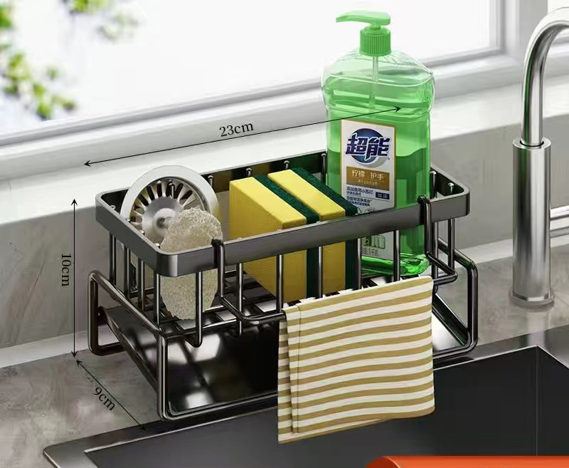 Giá Thép Để Bọt Biển Bồn Rửa Chén