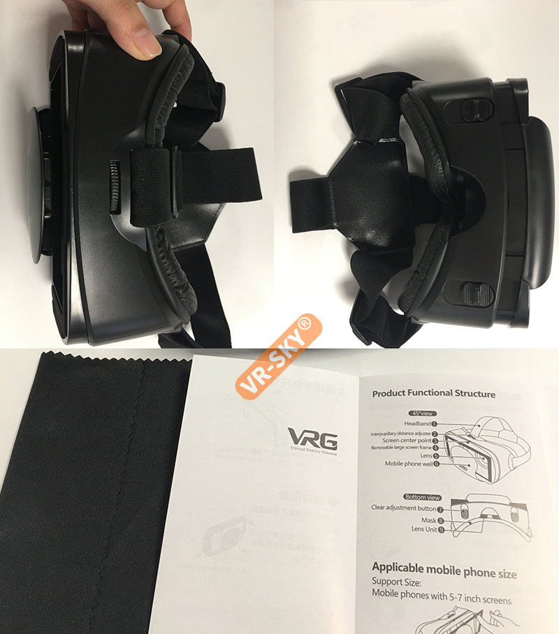 Kính VRG Metaverse Thực Tế Ảo Gắn Đầu